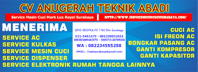 Service Mesin Cuci Merk Lux Royal Surabaya