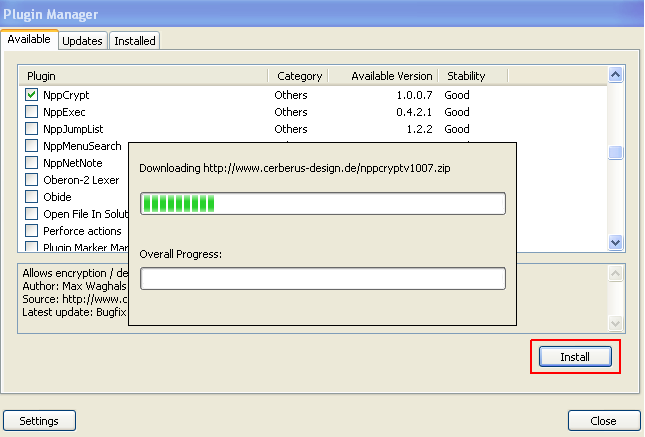 notepad++ nppcrypt