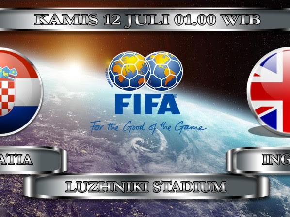 Prediksi Jitu Kroasia vs Inggris 12 Juli 2018