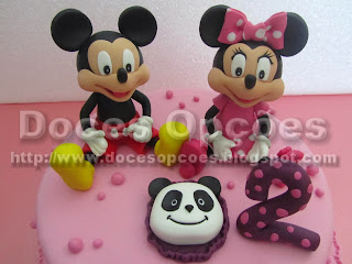 bolos aniversário mickey minnie disney