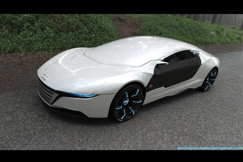 Audi A9 Hybrid Sports Sedan Concept by Daniel Garcia