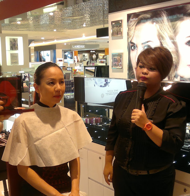 Day time make up master-class, Shiseido Paragon Singapore