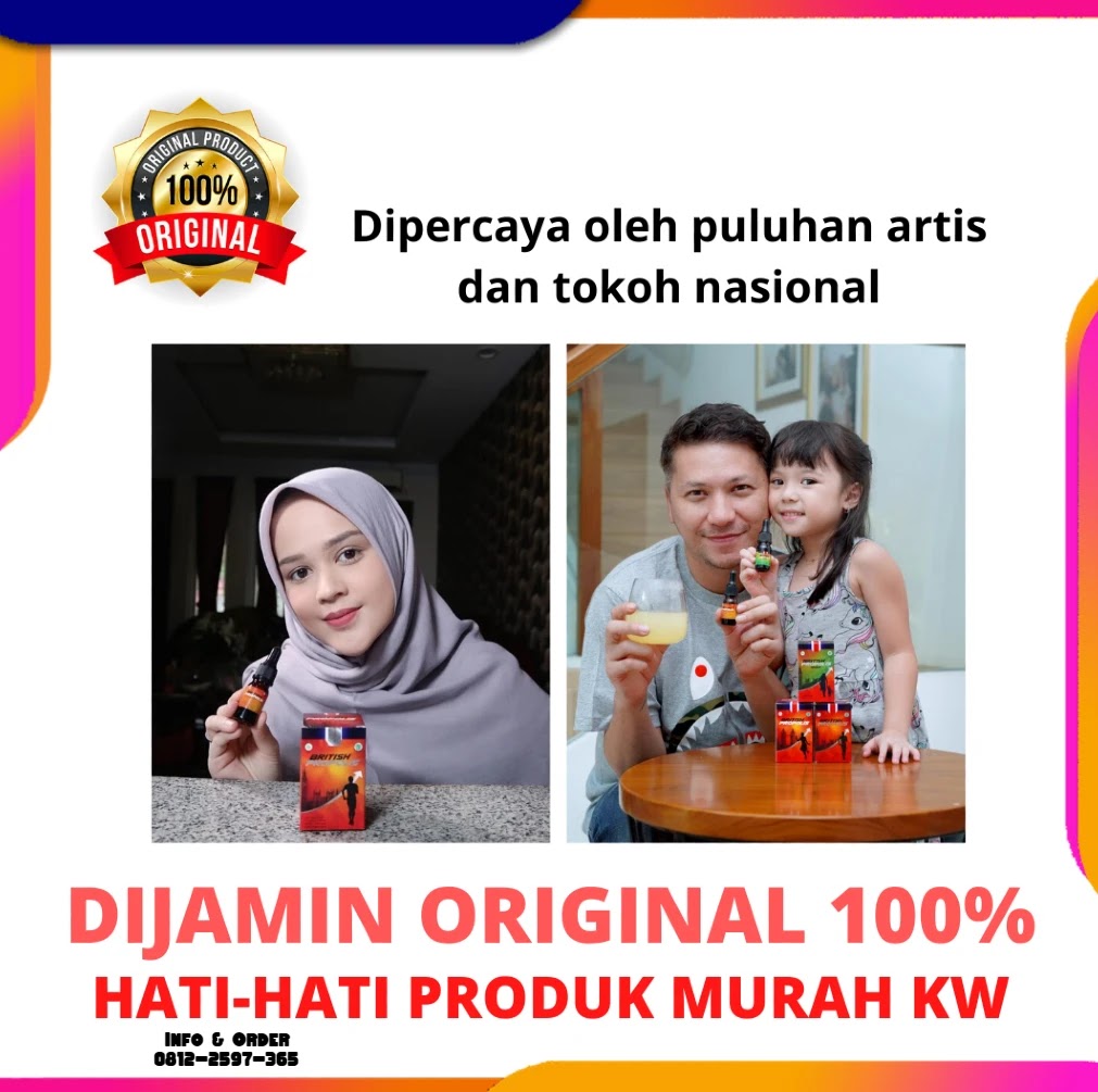 orang terkenal yang mengonsumsi british propolis