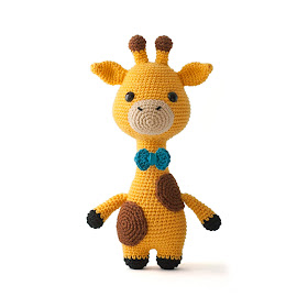Giraffe amigurumi crochet pattern