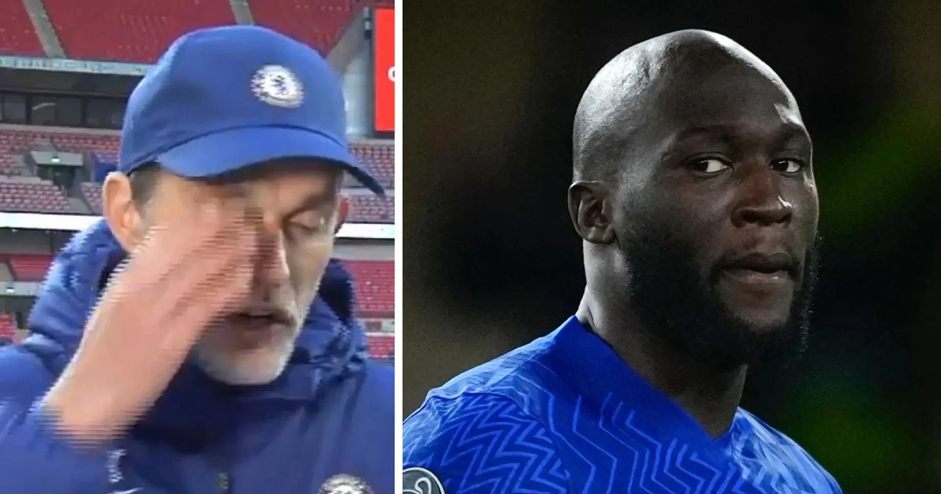 Lukaku was offended by Chelsea's New Year tweet as his face was barely visible