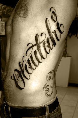 Tattoo Lettering