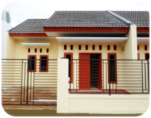 Contoh desain model rumah mungil minimalis 