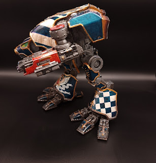 Warhound Titan Model: Vulcan Mega Bolter