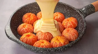 Tangerine Cake for Chinese New Year dishes