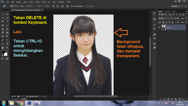 Membuat Pas Foto di Photoshop CS6 