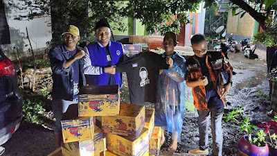 Bibit Unggul Jadi Yang Pertama Bantu Warga Korban Banjir dan Longsor di Malaka   