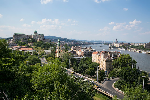 Panorama dalla Collina Gellert-Budapest