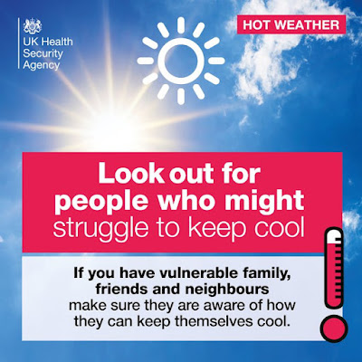 Look out for people who struggle to stay cool