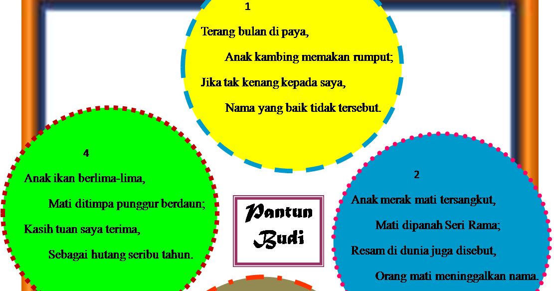 Contoh Pantun Budi - Contoh Three