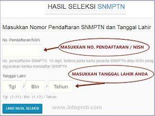 Pengumuman SNMPTN 2018/2019  InfoPMB.com 2019/2020