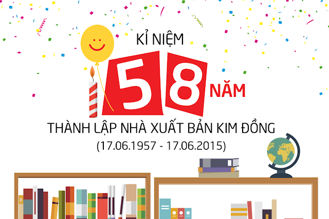 Kỷ niệm 58 năm ngày thành lập nhà xuất bản Kim Đồng
