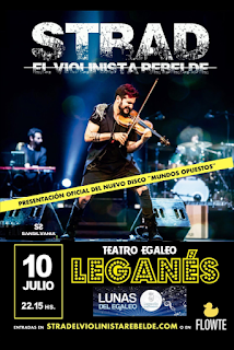 10 de julio desde el teatro le Galeo de Leganés