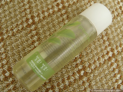 The Face Shop - Green Tea Phyto Powder In Lip & Eye Remover