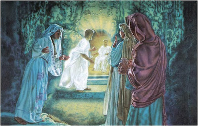 Resultado de imagen de Imagen de Jesús ante una tumba