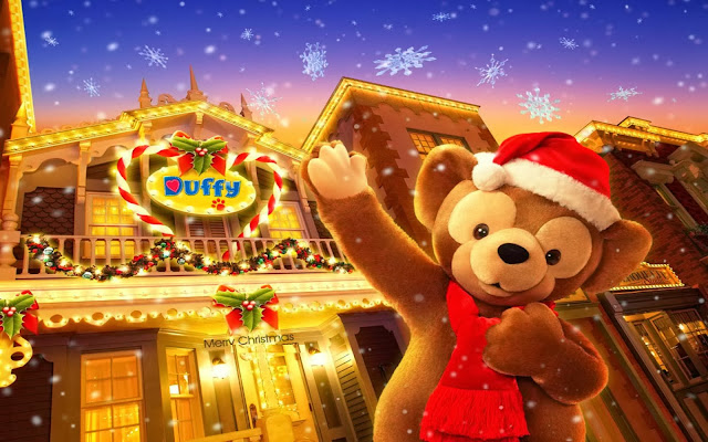 Best Christmas Teddy Bear HD Wallpaper Free