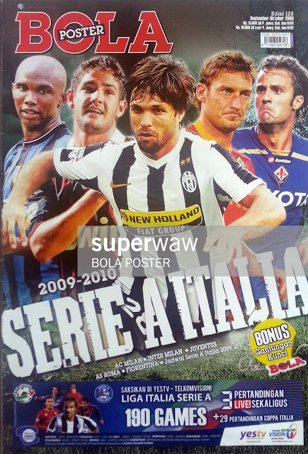 BOLA POSTER SERIE A ITALIA 2009-2010