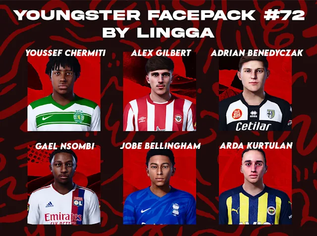 Youngster Facepack V72 For eFootball PES 2021