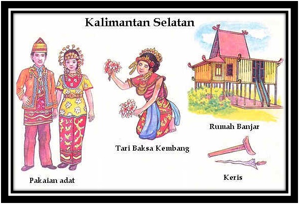  Gambar  Tari Pakaian  dan Senjata Tradisional