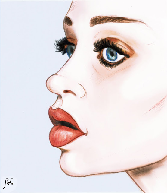 Fiona Apple en "Tidal". Ilustración de Roi Pardo