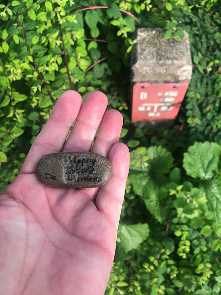 Aanwijsplaat met 'Happy Stone De Liemers', Zevenaar, foto 3 van 3