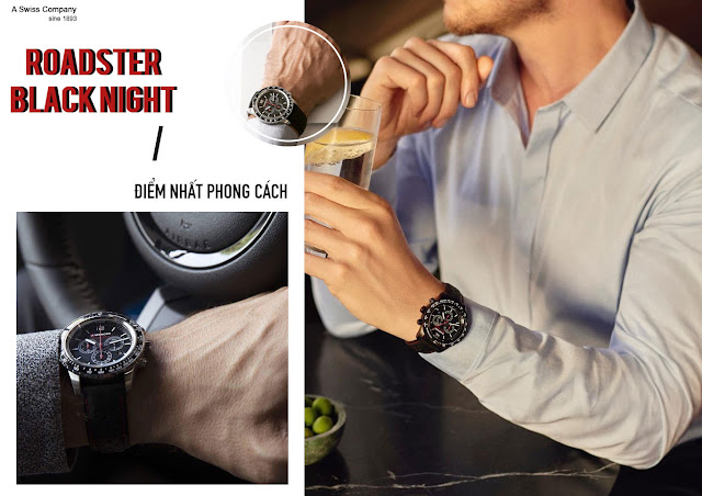 Dòng Roadster Black Night mẫu đồng hồ thể thao