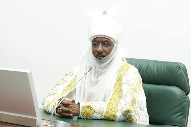  Photos: Emir Sanusi Arrives Akwa Ibom State On A Solidarity Visit To Governor Udom Emmanuel