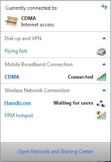 cara membuat hotspot dengan modem usb di windows7 sendiri