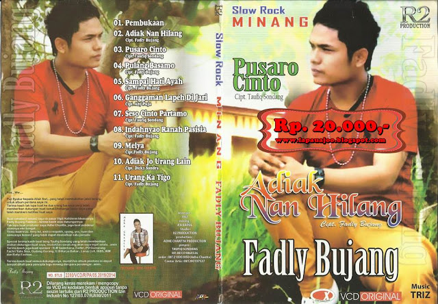 Fadly Bujang - Adiak Nan Hilang (Album Slowrock Minang)