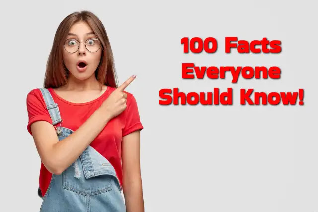 100 Facts Everyone Should Know: Interesting Trivia About Our World