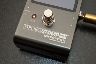 StroboStomp HD のポップレストゥルー・バイパスはライブで重宝される