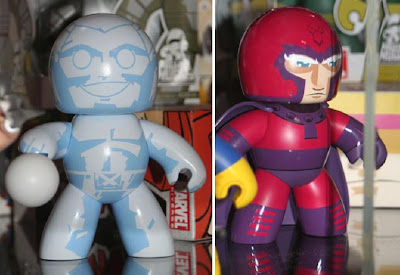 Target Exclusive Marvel Legends Mighty Muggs - Iceman and Magneto Mighty Muggs