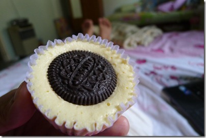 Oreo-Cheese cupcakes 