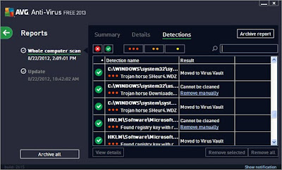 Free AVG Antivirus 2013 Screenshots