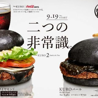 Japan: U prodaji crni hamburger 