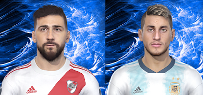 PES 2019 Facepack Lucas Pratto & Roberto Pereyra by Fede