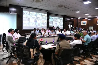 Disaster meeting taken by CM Dhaami