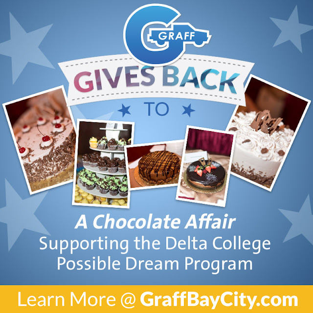 Graff Gives Back to the Delta College Possible Dream Program through A Chocolate Affair