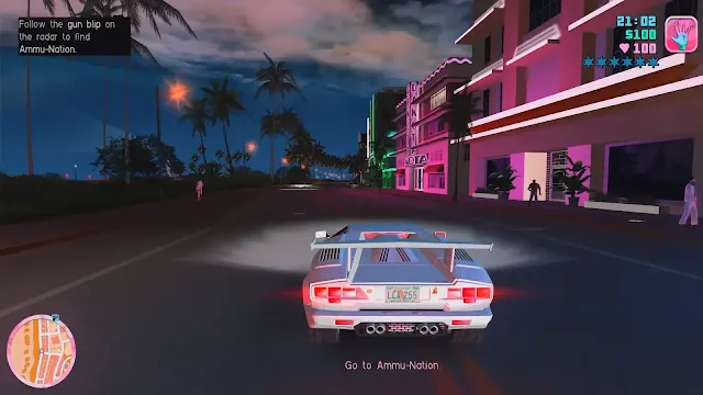 GTA VICE CITY RENDER_X GRAPHICS MOD (Low End PC)