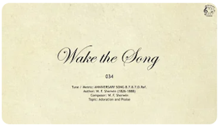 Wake The Song Of Joy And Gladness Lyrics