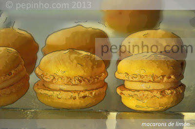 Macarons de limón