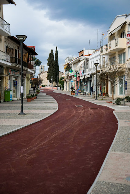 Έργο-στολίδι η αποκατάσταση του πεζόδρομου της Επανομής