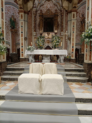 Decoración de ceremonia religiosa en Iglesia de los Santos Juanes de Puzol - Novienbre 2022