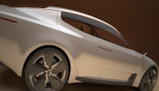Kia sports sedan concept car