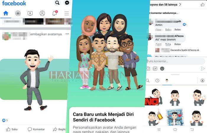 Cara Bikin Avatar Facebook Karaktermu Untuk Android dan iPhone IOS