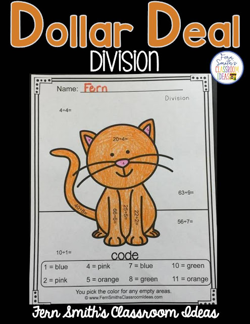  Your students will ADORE these Awesome Animals Color By Numbers! Try these dollar deals out today! Awesome Animals Color Your Answers Worksheetcome complete with answer keys, just print and go!  I hope these resources allow you to spend more time with your family and friends while bringing some joy to your students' day! #FernSmithsClassroomIdeas